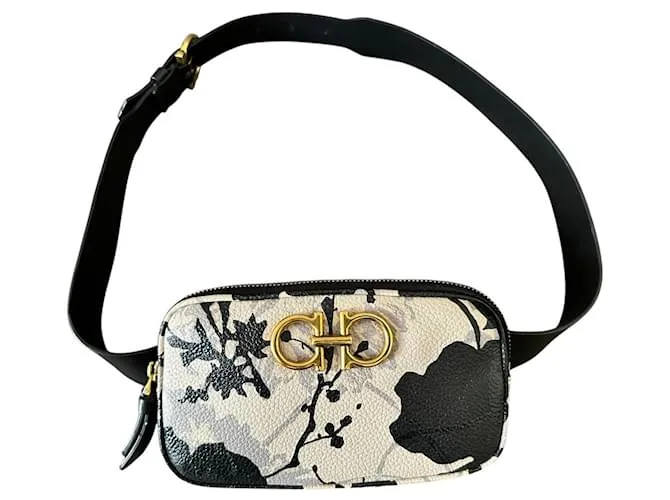 Salvatore Ferragamo Borsa a cintura in pelle Ferragamo Multicolore