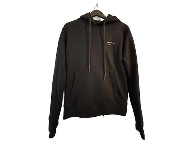 Off White Felpa con cappuccio Off-White Nero