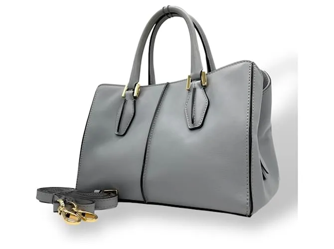 Borsa D Cube Small di Tod's Blu