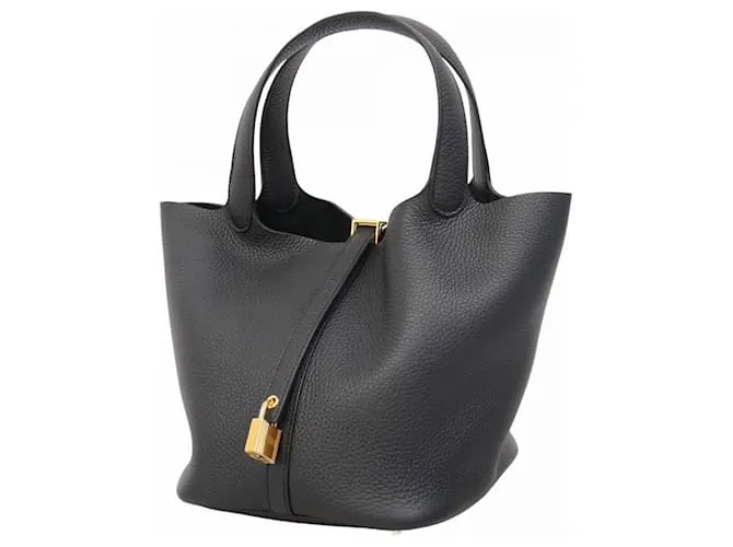 Borsa Hermès Picotin Lock MM Nero