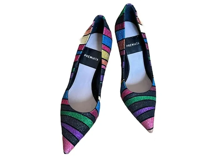 Autre Marque Décolleté a punta Multicolore