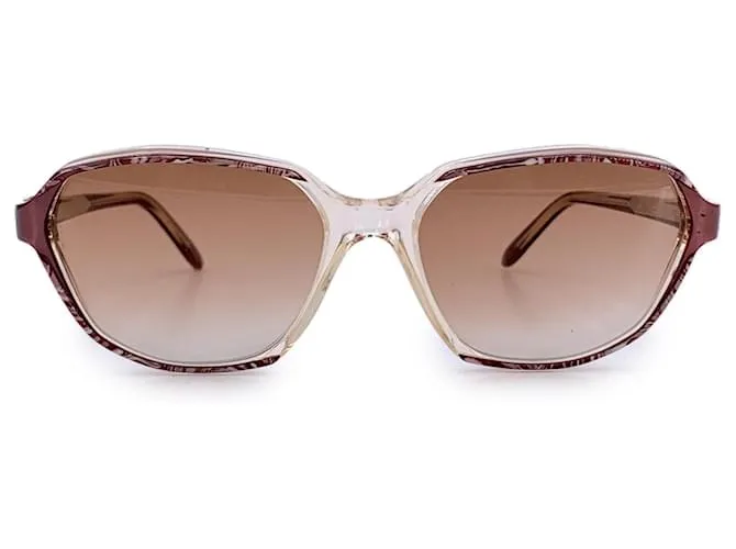 Yves Saint Laurent Occhiali da sole vintage marrone sfumato NESSUS 58/16