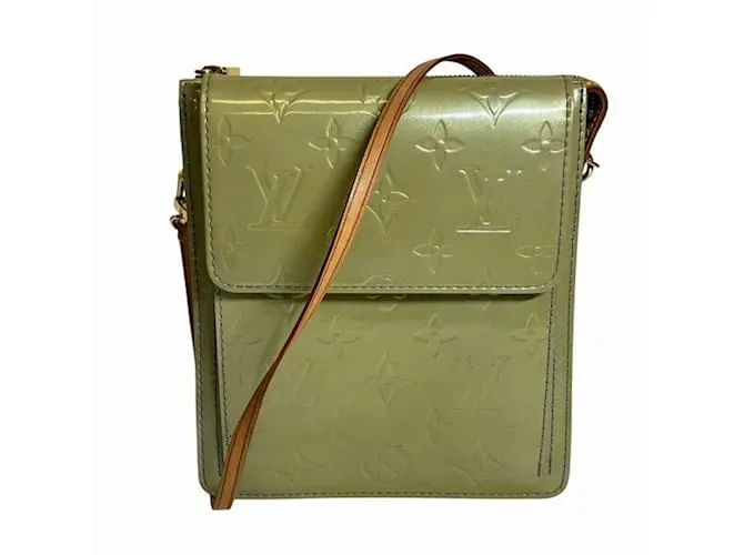 Borsa a Spalla Motto Monogram Vernis Louis Vuitton Verde
