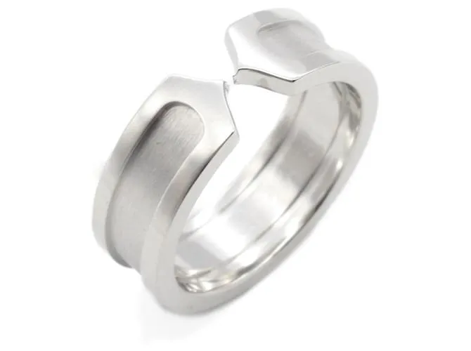 Anello Cartier C2 in oro bianco 18K Argento