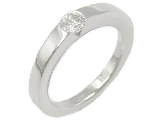 Anello a fascia con diamanti Cartier Date in oro bianco 18K