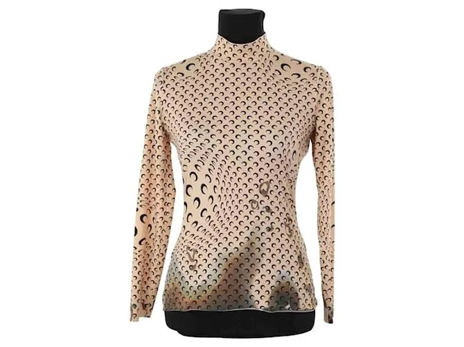 Marine Serre Top beige