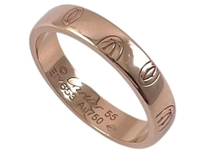 Anello Buon Compleanno Cartier in Oro Rosa 18K D'oro