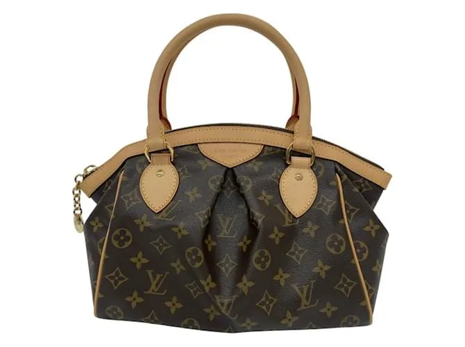 Borsa a mano Monogram Tivoli PM di Louis Vuitton Marrone Monogramma