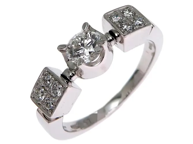 Bulgari Anello da Donna Lucia Bvlgari con Diamante da 0,30 ct D'oro