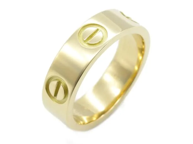 Anello Cartier Love in oro giallo 18K D'oro