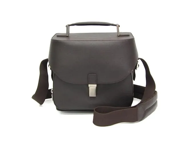 Borsa a Spalla Charly Monogram Glace Louis Vuitton Marrone