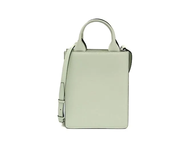 Borsa in pelle micro Boxy di Valextra Verde chiaro