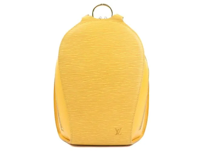 Zaino Mabillon Epi Louis Vuitton Giallo