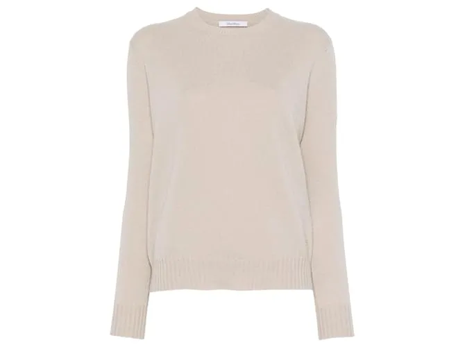 Maglione in cashmere Vigilio di Max Mara Marrone Beige