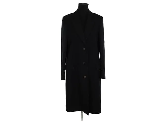 Paul Smith Cappotto di lana nero