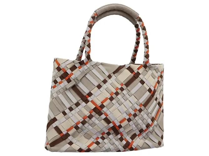 Borsa a mano Salvatore Ferragamo in tela multicolore Auth 101075V