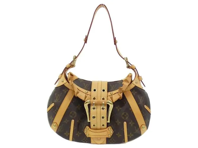 Borsa a Spalla Leonor Monogram Louis Vuitton Marrone