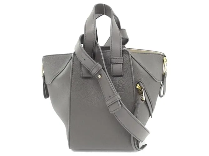 Borsa a spalla compatta Hammock Loewe Grigio antracite