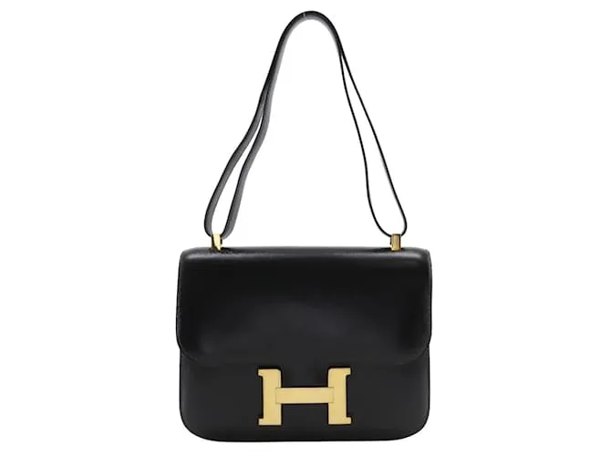 Borsa a Spalla Hermès Constance 24 Nero