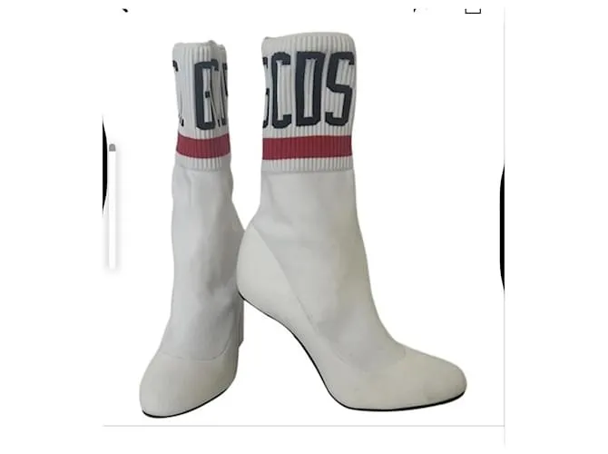 GCDS Stivali Bianco