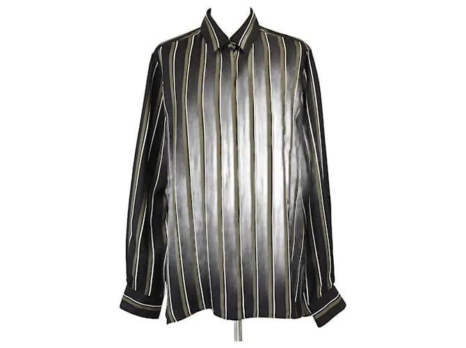 Camicia a maniche lunghe a righe tricolori Nardo di Max Mara