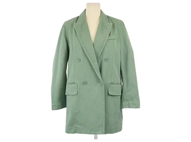 Giacca monopetto Max Mara verde militare