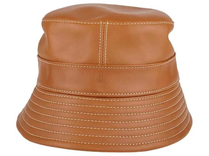 Loro Piana Cappello bucket Mina marrone