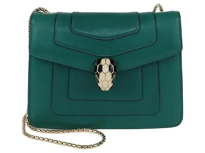 Bulgari Borsa a tracolla Bvlgari Green Serpenti Forever Verde