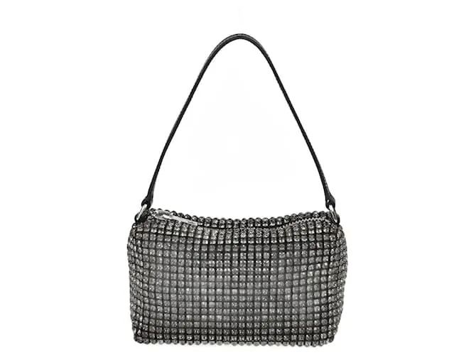 Pochette Heiress in Cristallo Nero Medio di Alexander Wang
