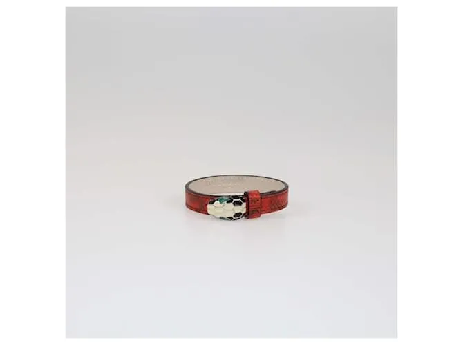 Bulgari Bracciale Serpenti Forever in Karung Rosso di Bvlgari