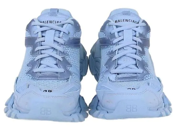 Sneakers Track 3 Azzurro Chiaro Balenciaga Blu chiaro