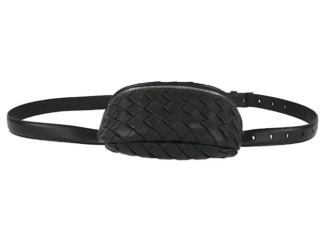 Belt bag Intrecciato nera Bottega Veneta Nero