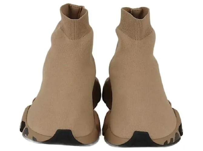 Sneakers Speed Graffiti Beige Balenciaga