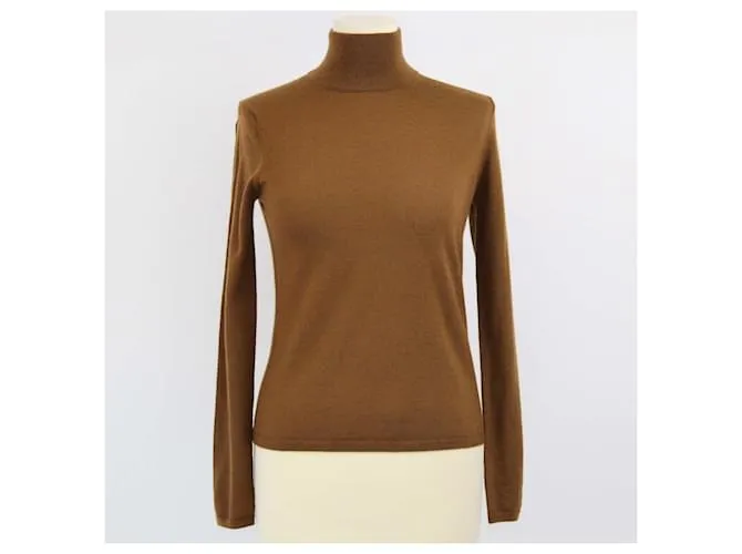 Maglione a collo alto Patroni marrone Max Mara