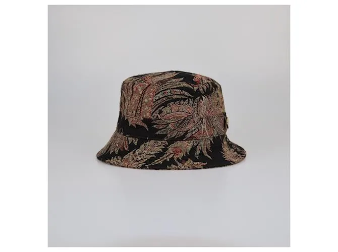 Cappello bucket stampato multicolore Etro