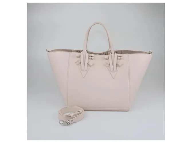 Borsa Cabachic piccola in rosa chiaro di Christian Louboutin