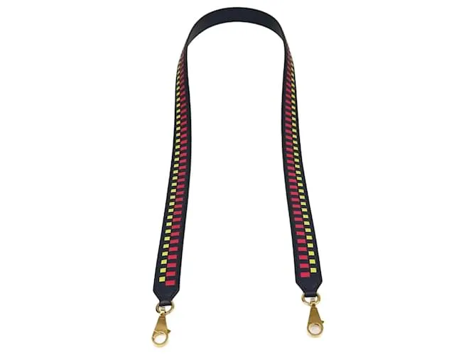 Tracolla Hermès Bleu Nuit Epsom Tressage 25mm