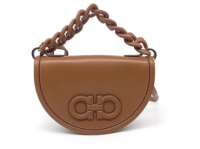 Salvatore Ferragamo Borsa Ferragamo Aura (10217161) Marrone