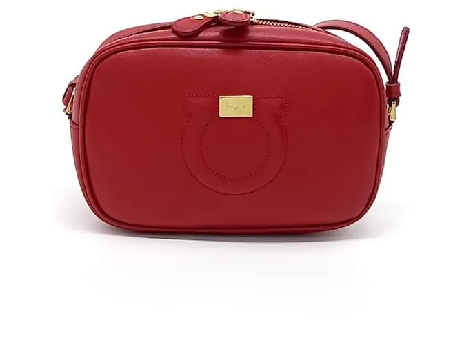 Salvatore Ferragamo Borsa a tracolla Gancini Ferragamo (10216707) Rosso