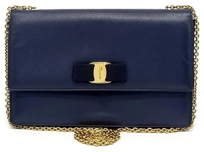Salvatore Ferragamo Borsa a tracolla Genie Ferragamo (10228279) Blu