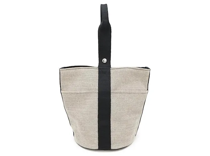 Borsa Hermès Saxo MM Nero Beige