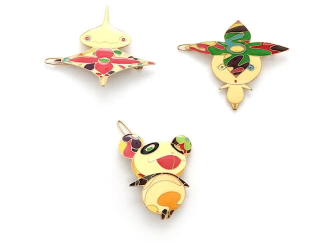 Set di fermagli per capelli Louis Vuitton Multicolore