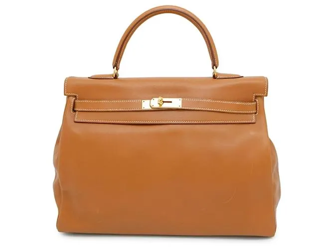 Borsa Hermès Kelly 35 D'oro