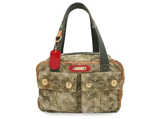Borsa a mano Jasmine in denim monogrammato Louis Vuitton