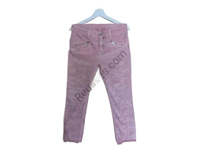Jeans rosa Zadig & Voltaire per Donna in Ottime Condizioni