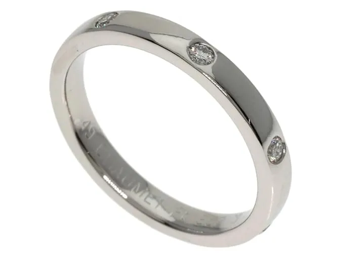 Anello Chaumet Eternal 7P in Diamante e Platino