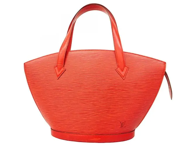 Borsa a mano Saint-Jacques Epi Louis Vuitton Rosso