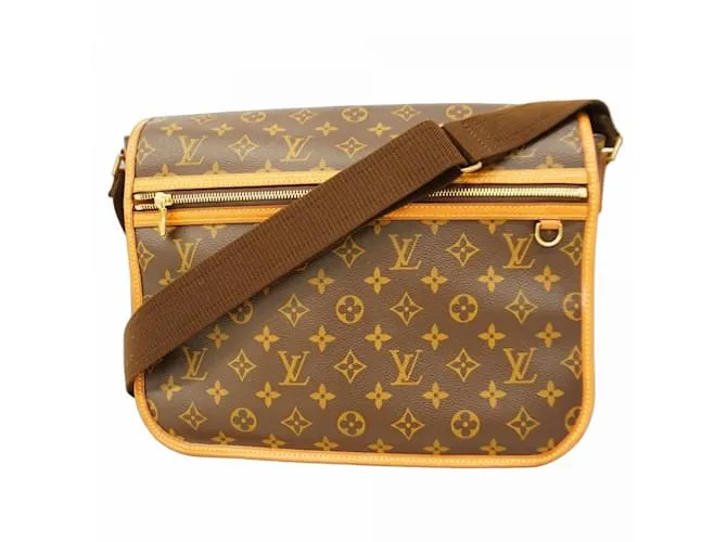 Borsa a Spalla Louis Vuitton Monogram Bosphor GM Marrone