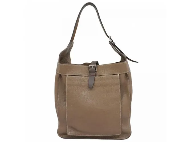 Borsa a Spalla Marwari PM di Hermès Taupe