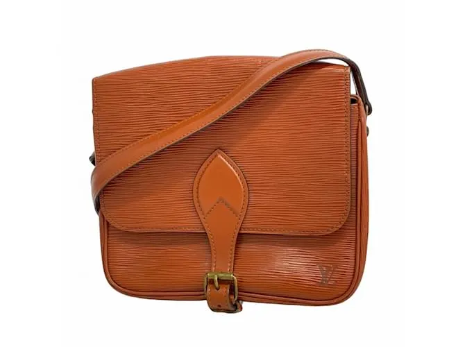 Borsa a Spalla Carte Ciel Epi Louis Vuitton Marrone